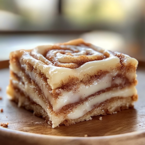 Delicious Cinnamon Roll Bliss Bars