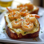 Cheesy Shrimp Toast Food Photography