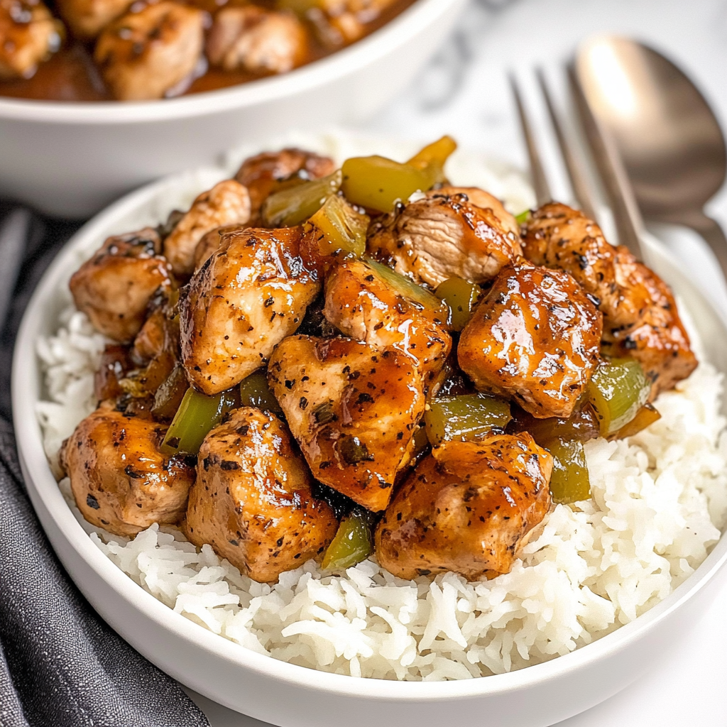 Black Pepper Chicken