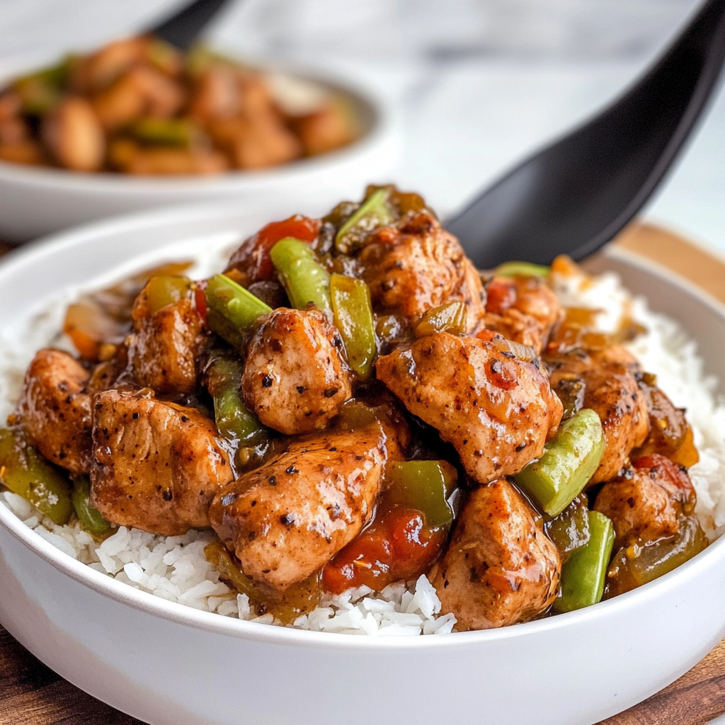 Black Pepper Chicken