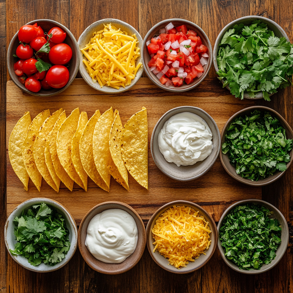 Cheese Enchiladas ingredients