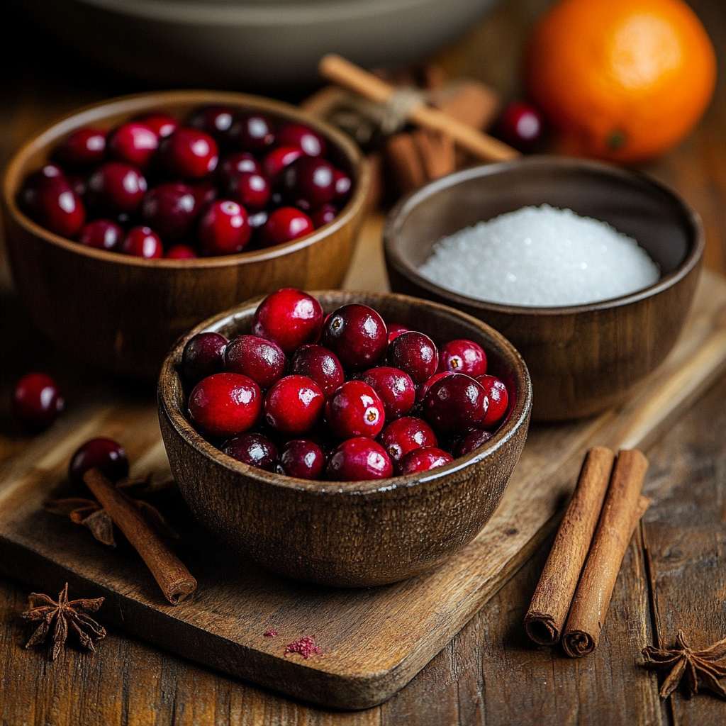 Classic Chunky Cranberry Sauce ingredients
