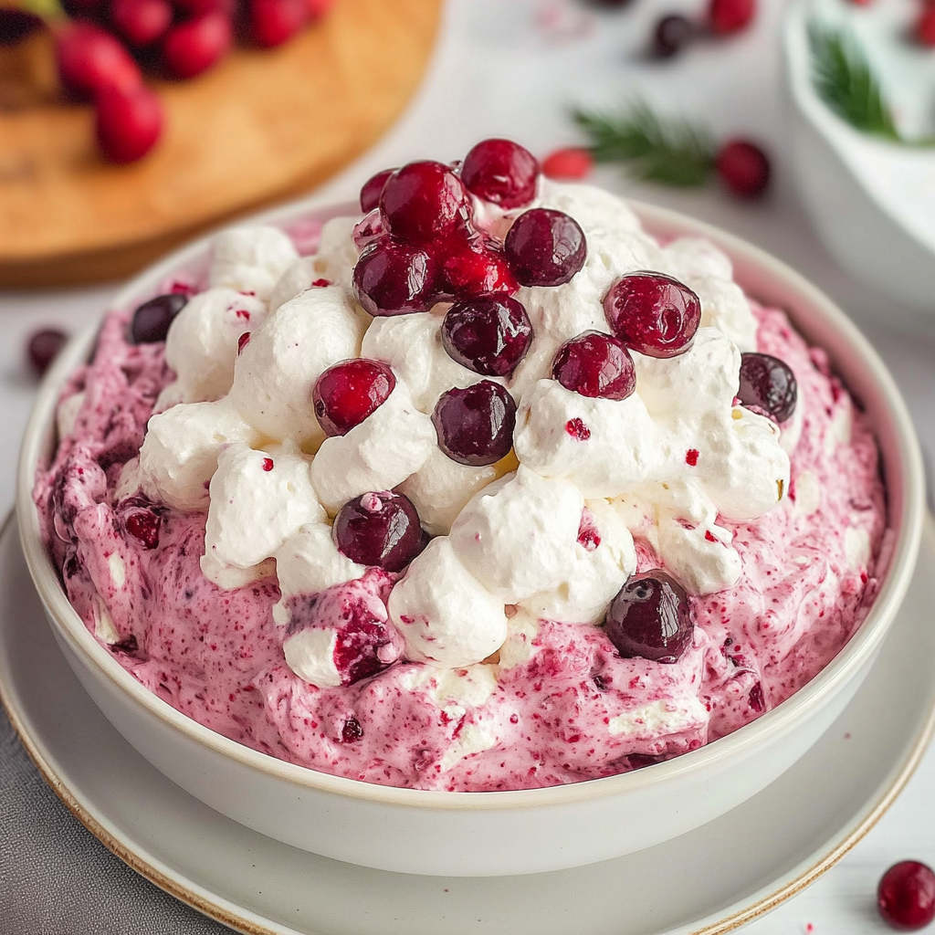 Cranberry Fluff Salad