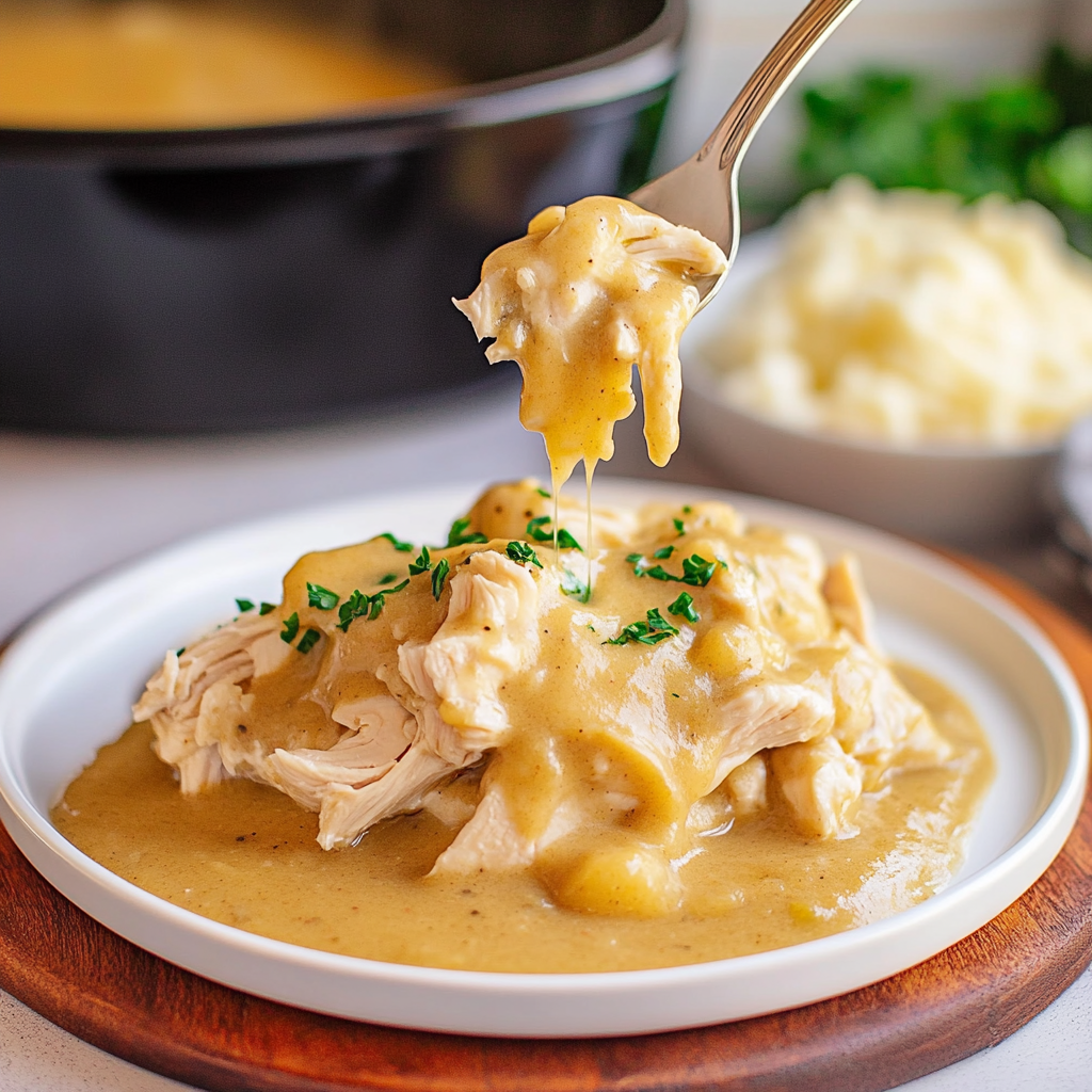 Crockpot Chicken And Gravy