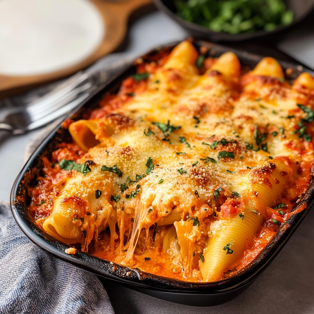 Four Cheese Stuffed Shells