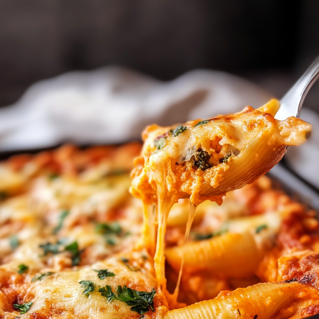 Four Cheese Stuffed Shells