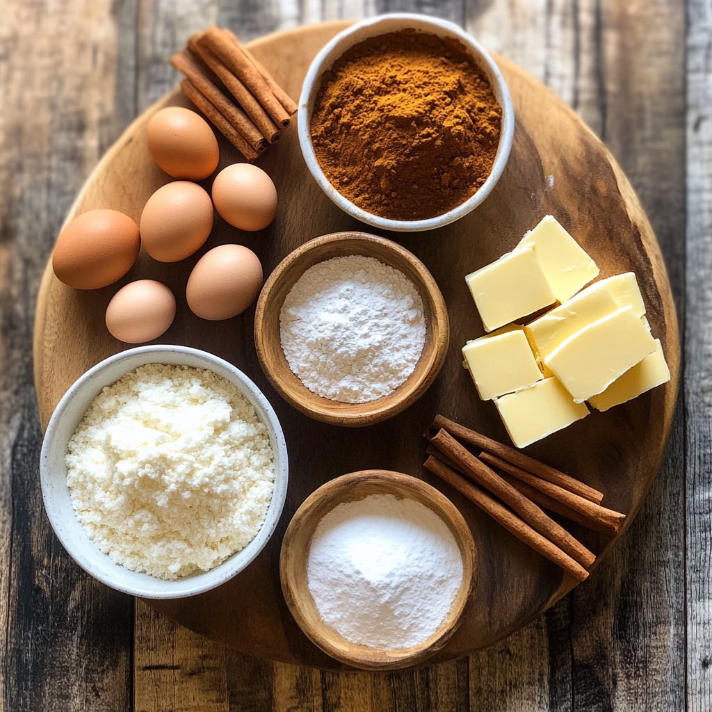 Gingerbread Cheesecake Cookies ingredients