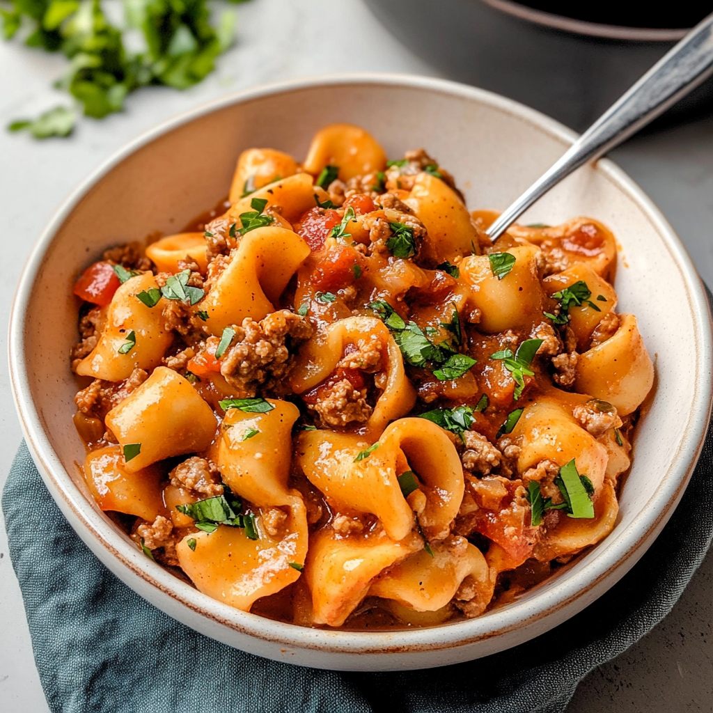 Homemade Healthy Hamburger Helper