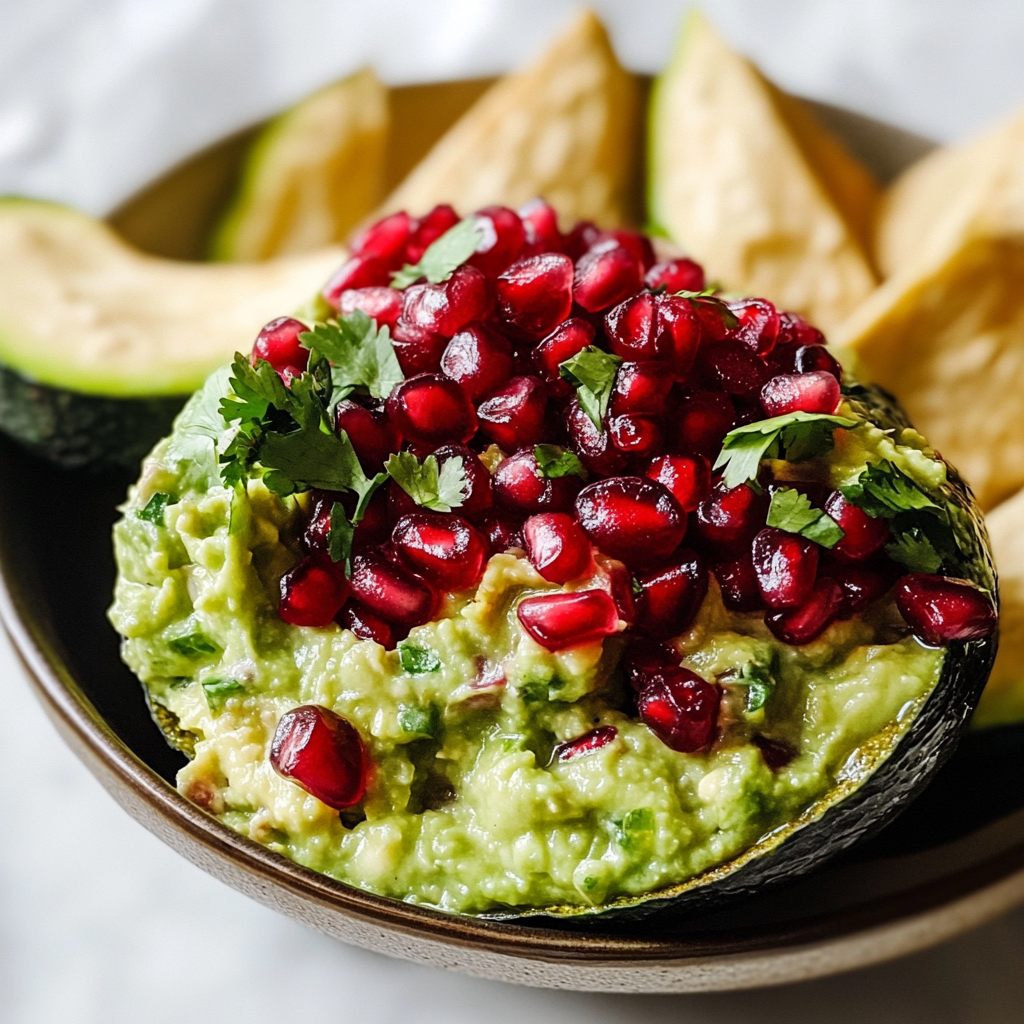 Pomegranate Guacamole