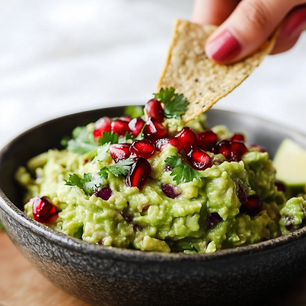 Pomegranate Guacamole