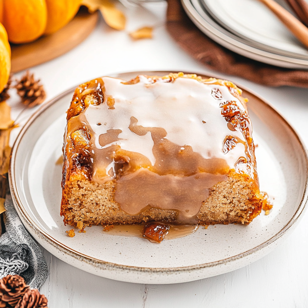 Pumpkin Honeybun Cake