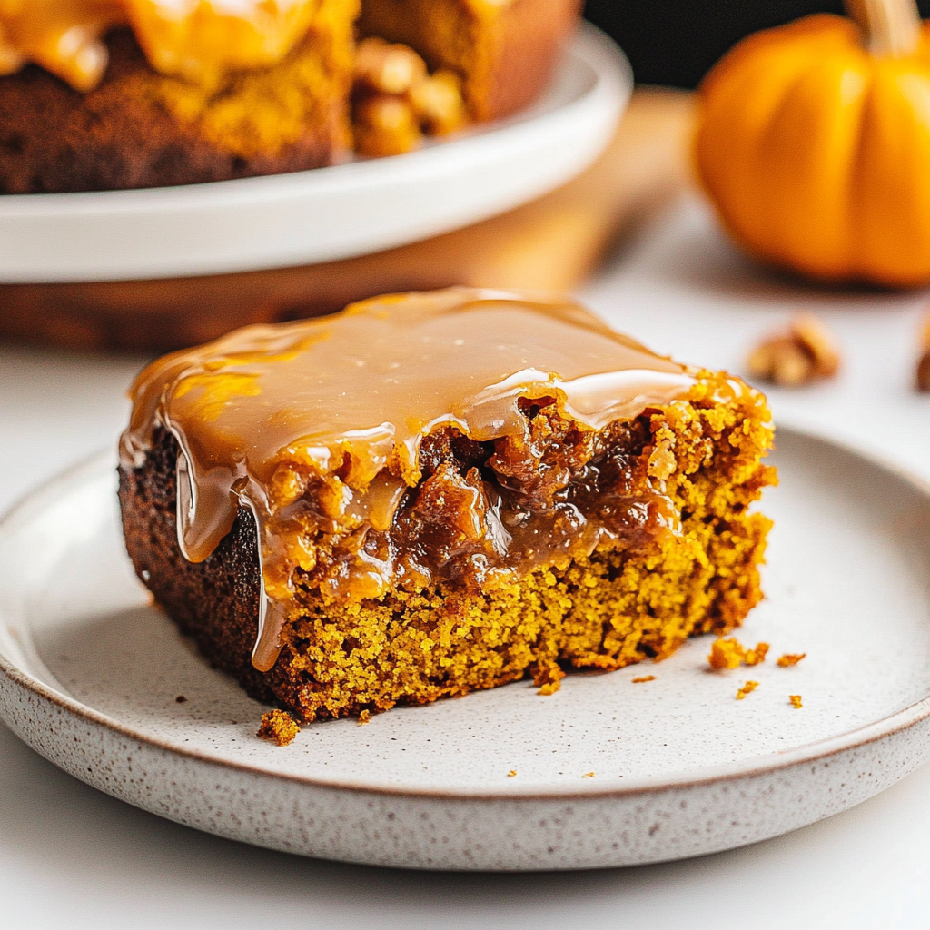 Pumpkin Honeybun Cake