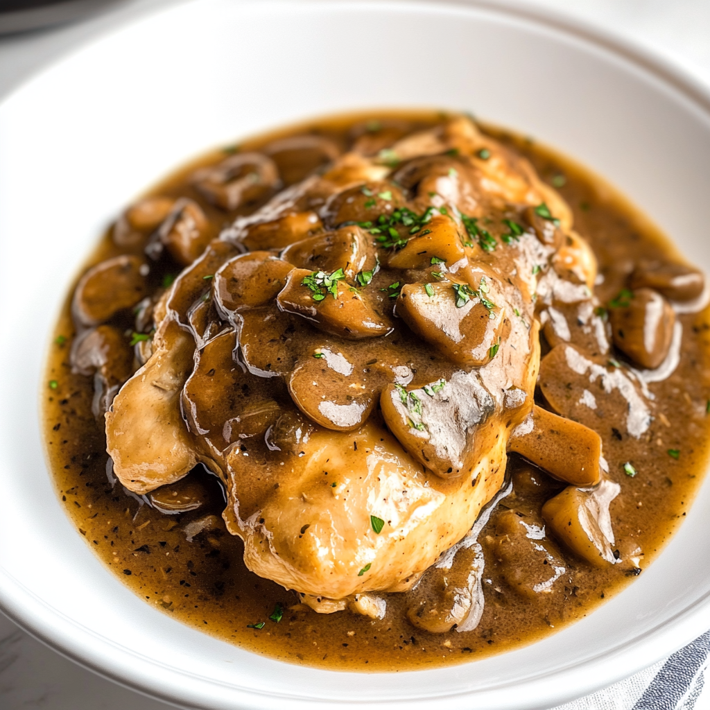 Slow-Cooker Chicken Marsala
