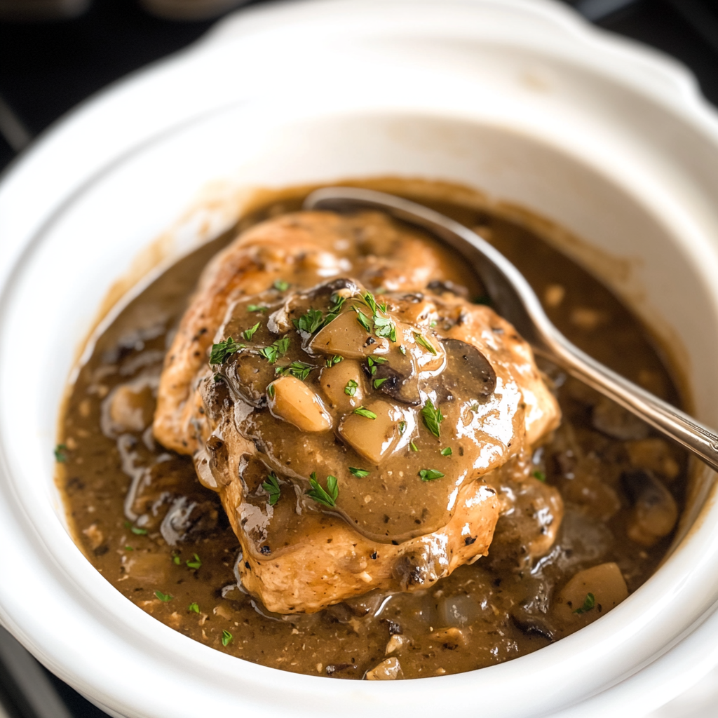 Slow-Cooker Chicken Marsala