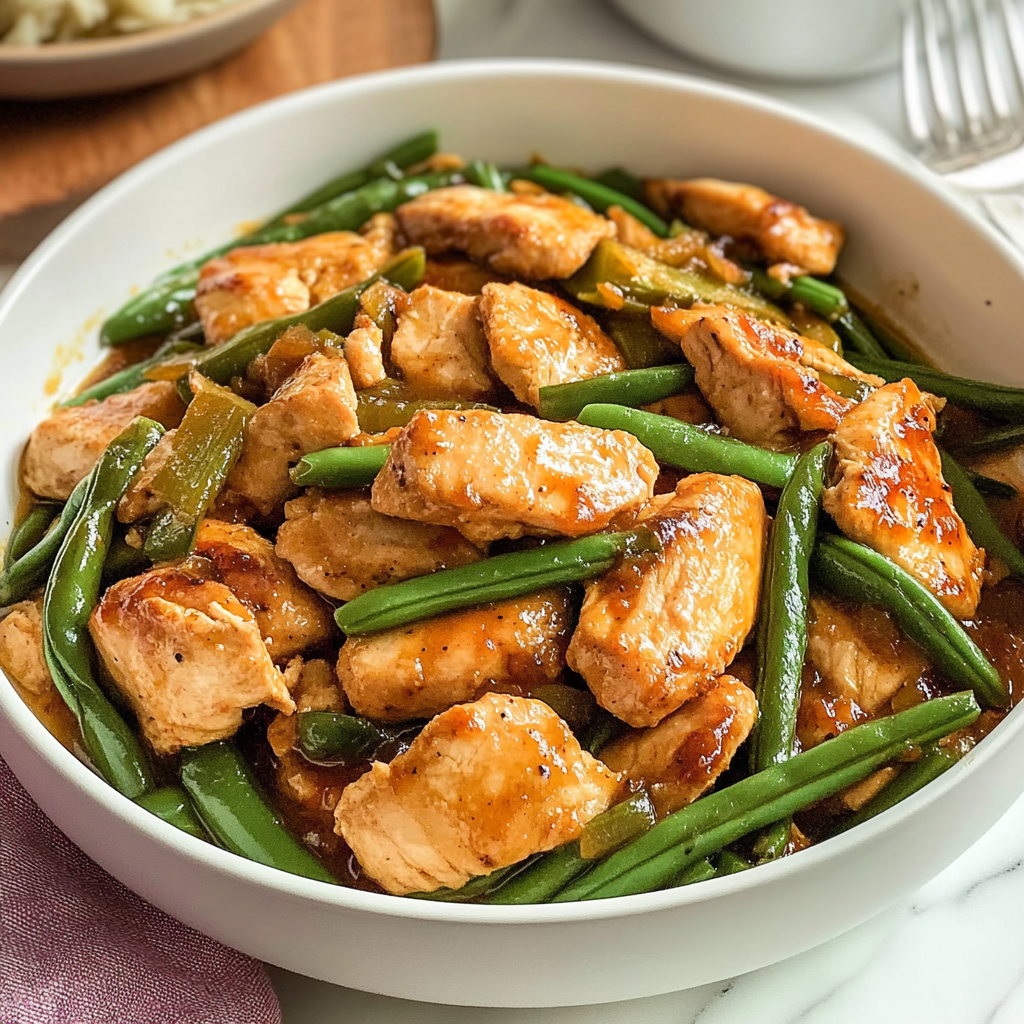 String Bean Chicken