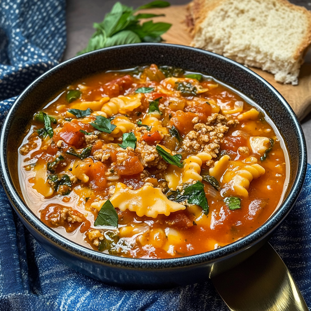 Vegan Lasagna Soup