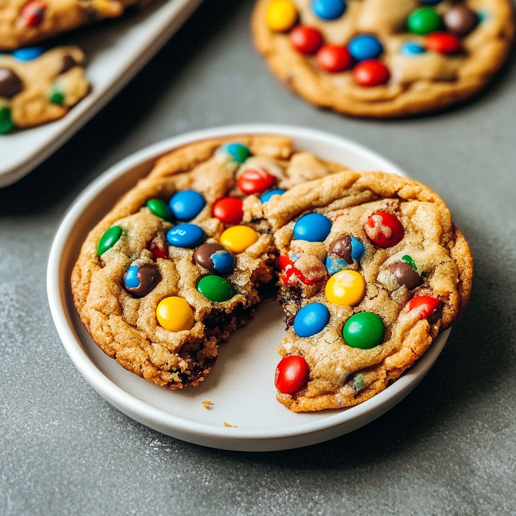 BEST M&M Cookies