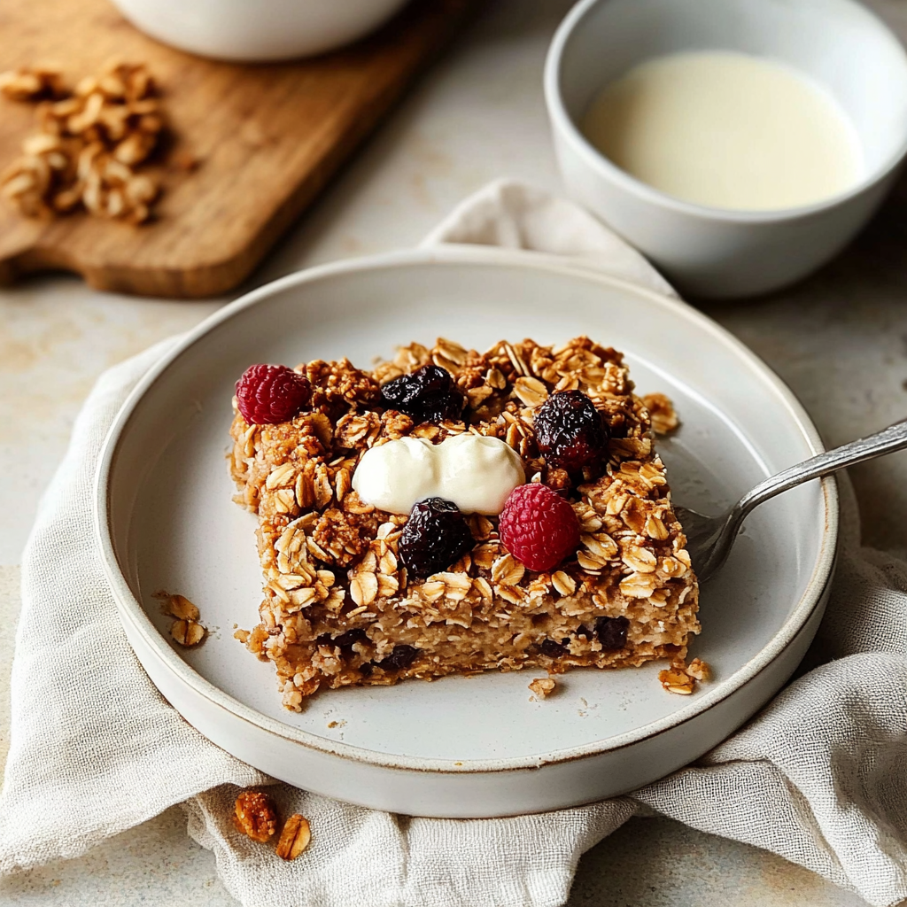 Baked Breakfast Oatmeal