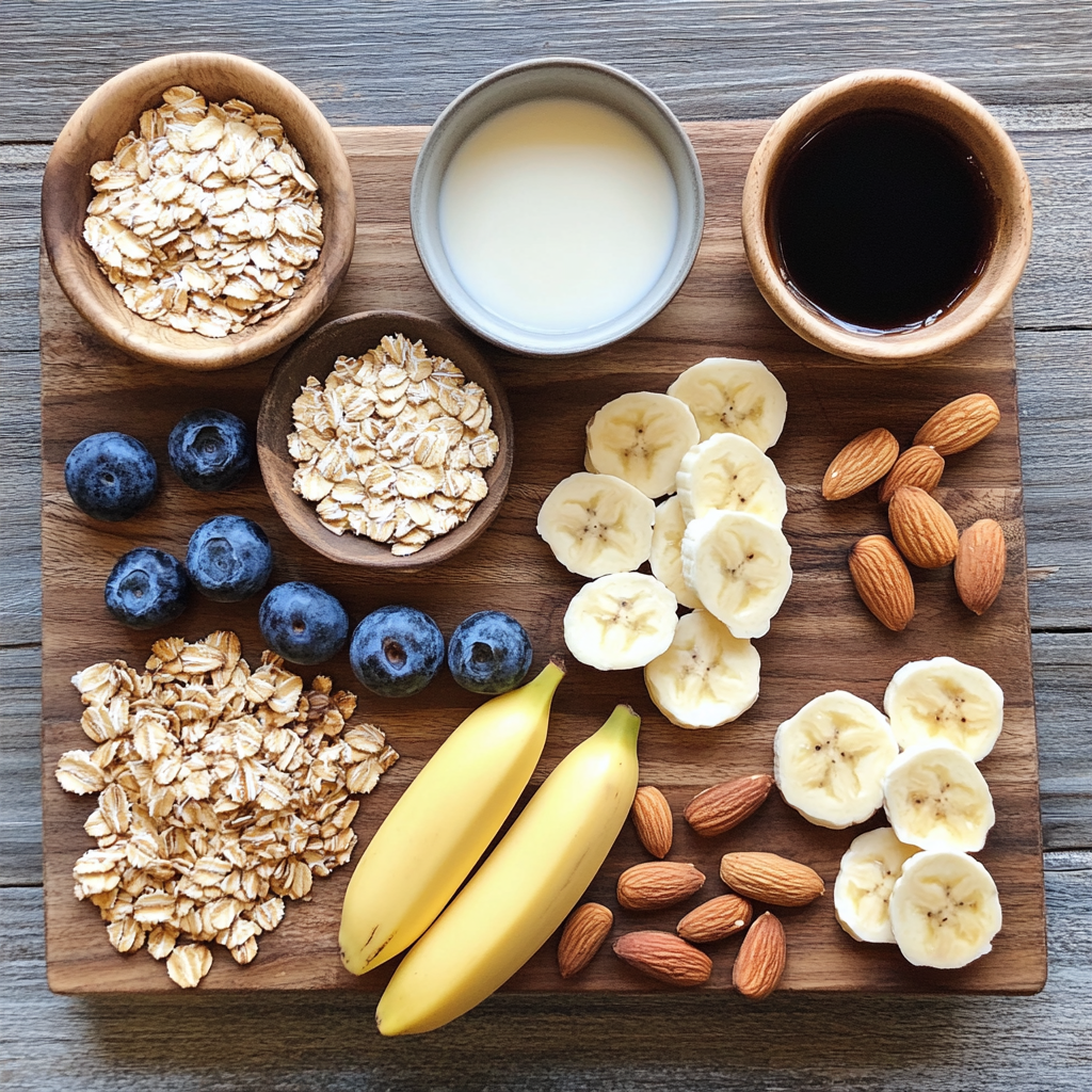 Baked Breakfast Oatmeal ingredients