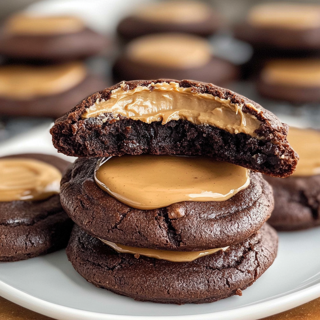 Buckeye Brownie Cookies