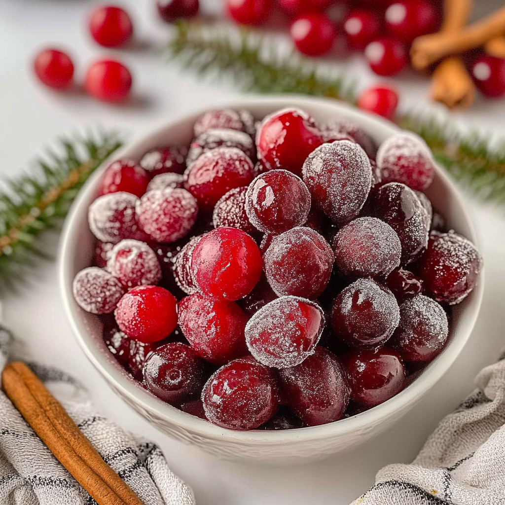Candied Cranberries