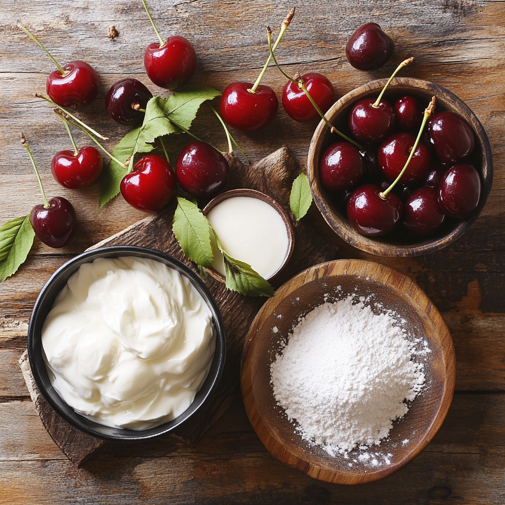 Cherries in the Snow ingredients