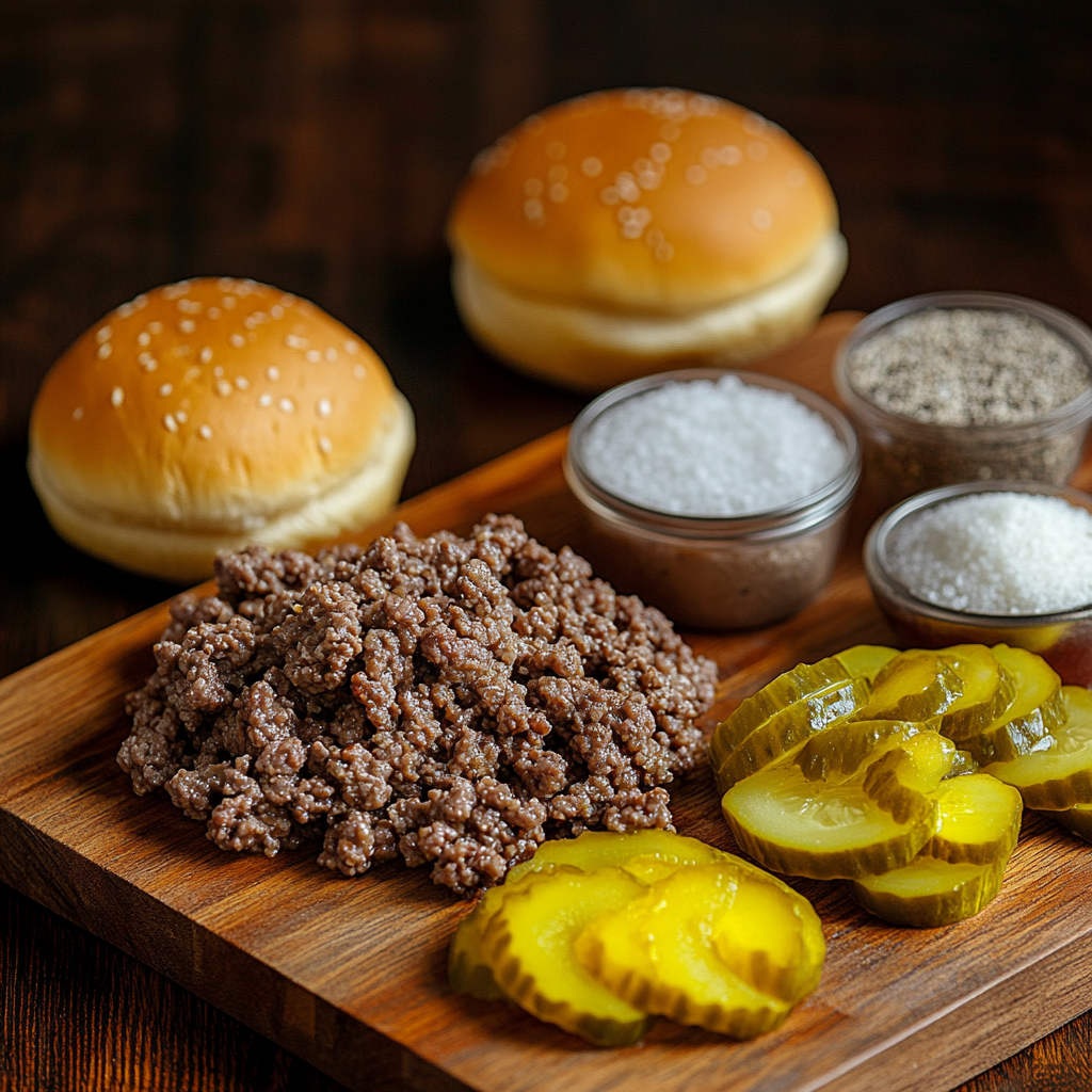 Copycat Maid Rite ingredients