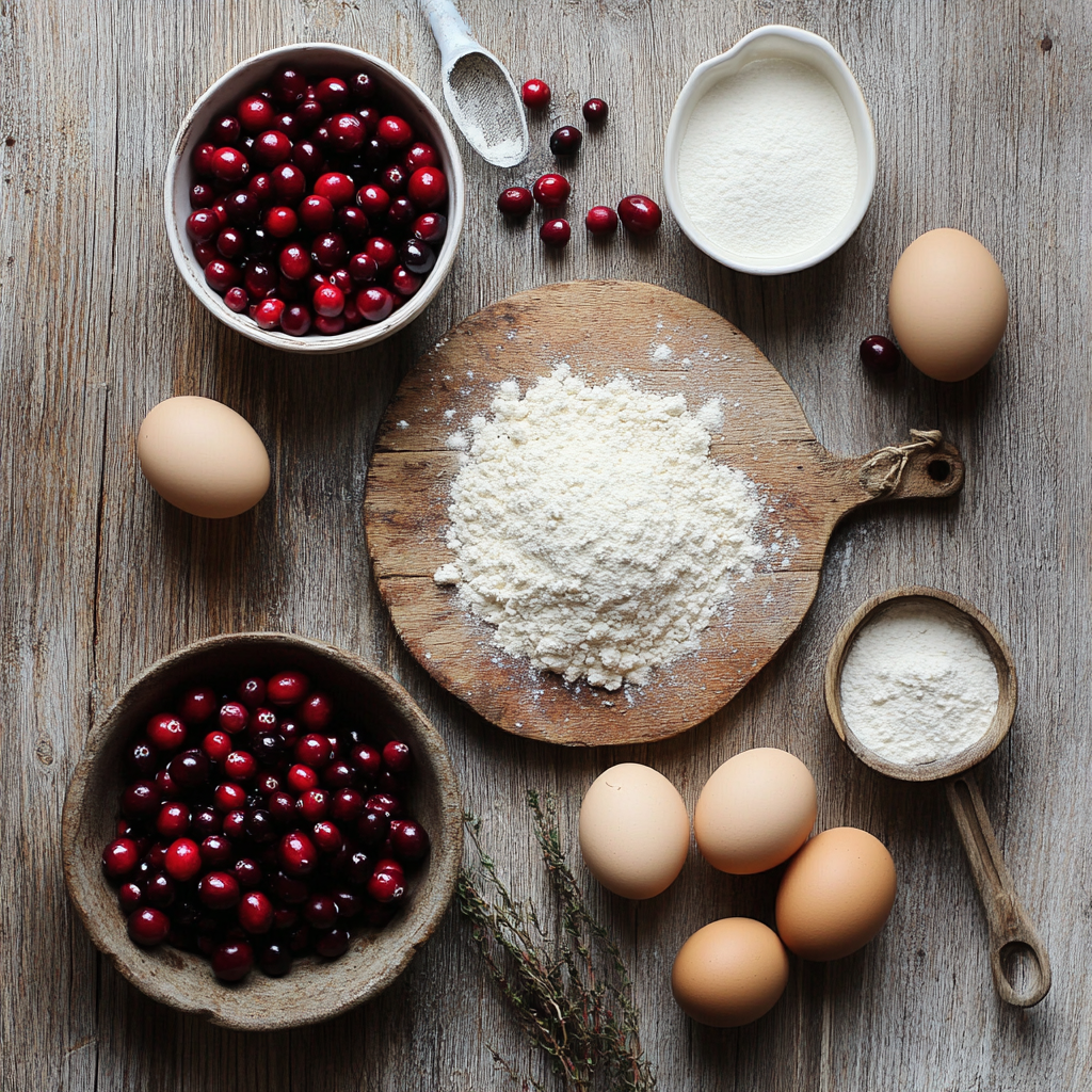 Cranberry Bars ingredients