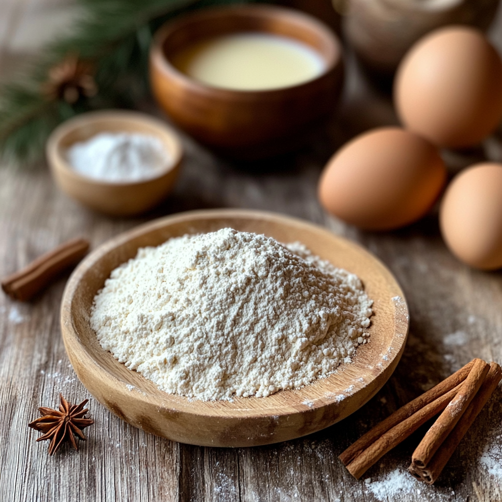 Eggnog Bread ingredients