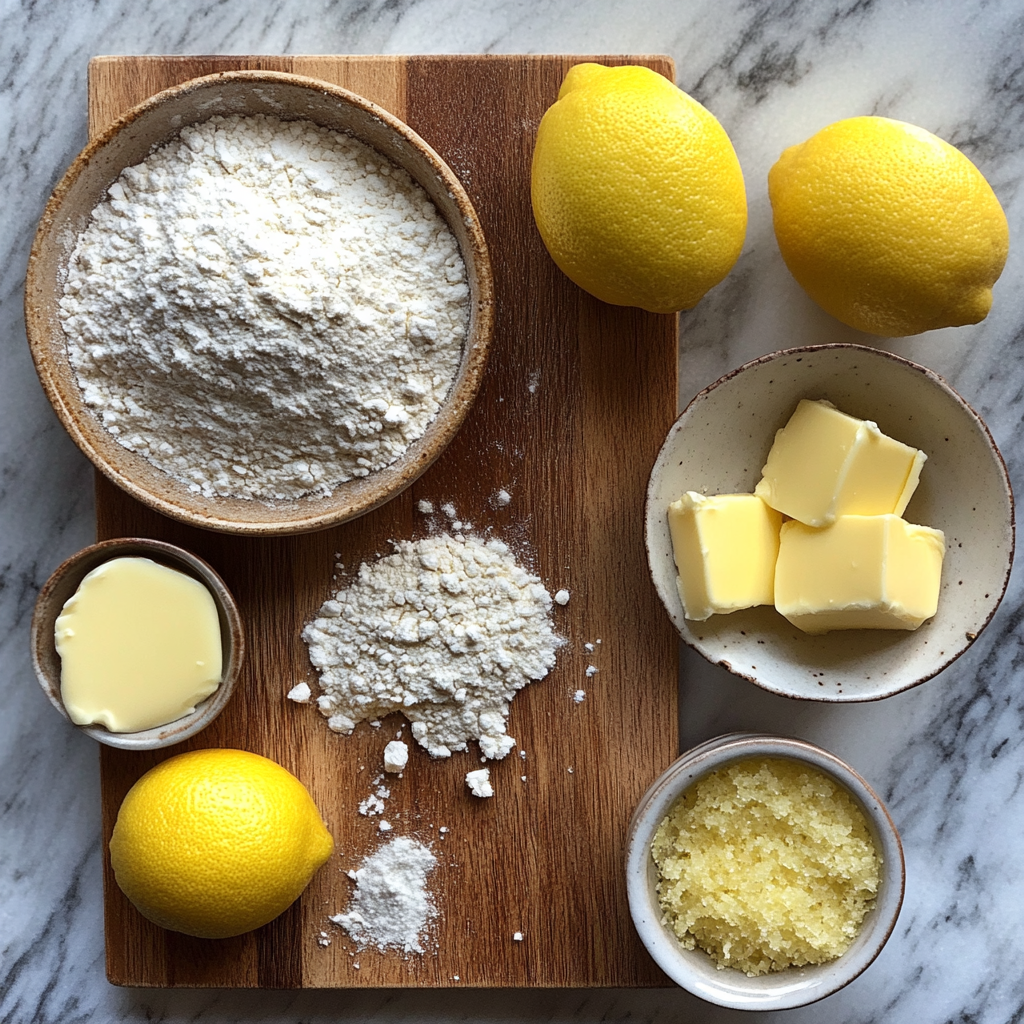 Giant Lemon Cookie Cake ingredients