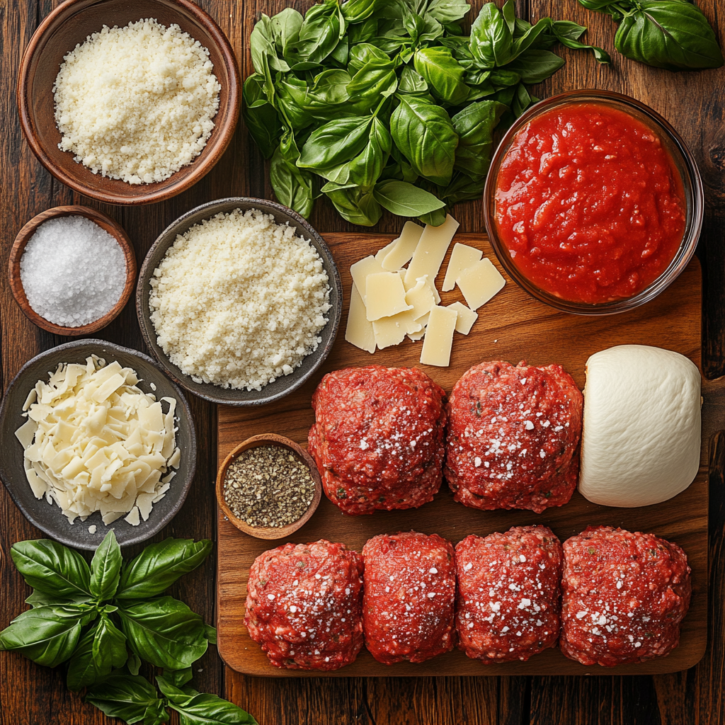 Italian Meatball Sub ingredients