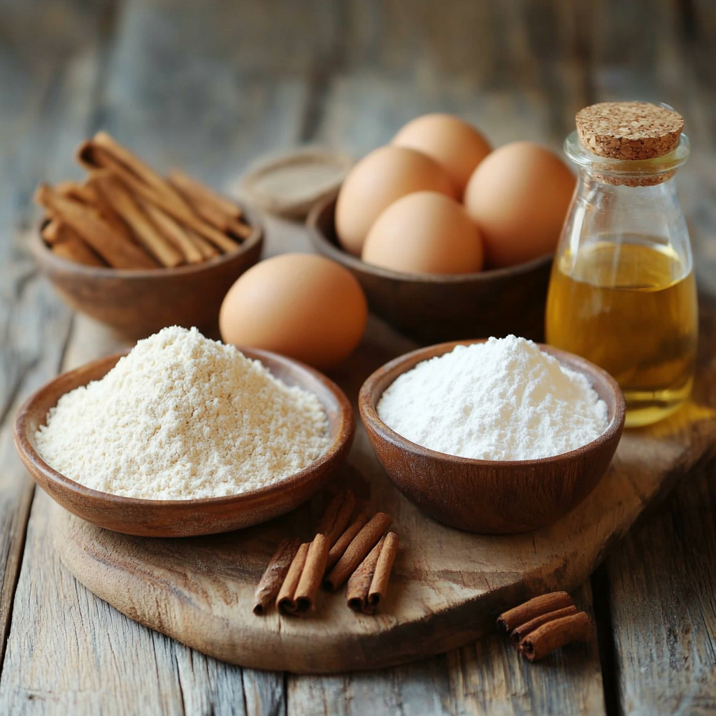 Moist Spice Cake ingredients