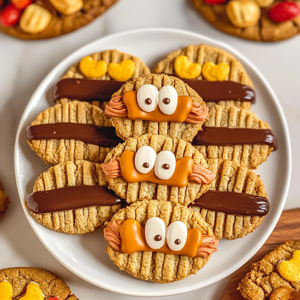 Nutter Butter Turkey Cookies