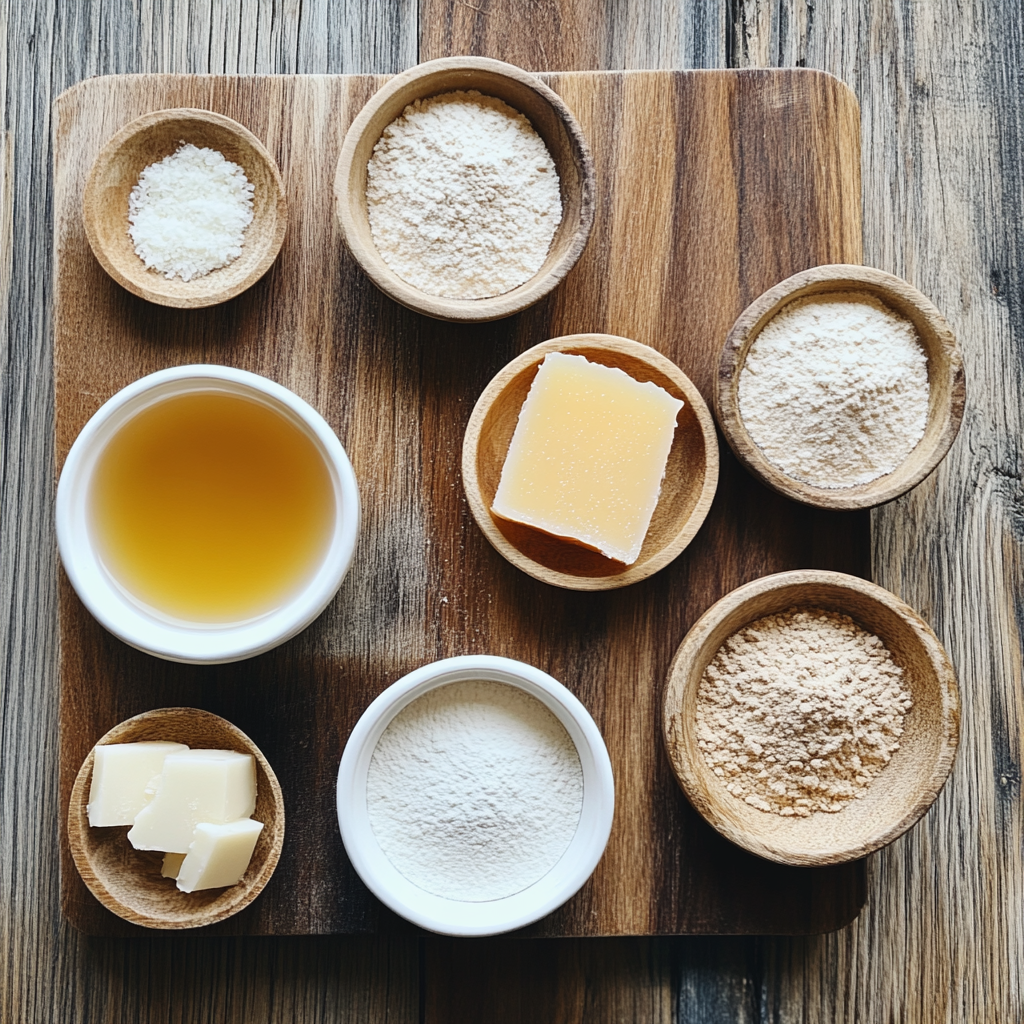 Protein Marshmallows Recipe ingredients