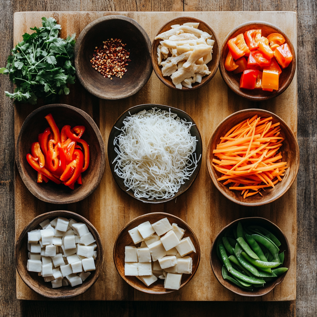 Red Curry Noodles ingredients
