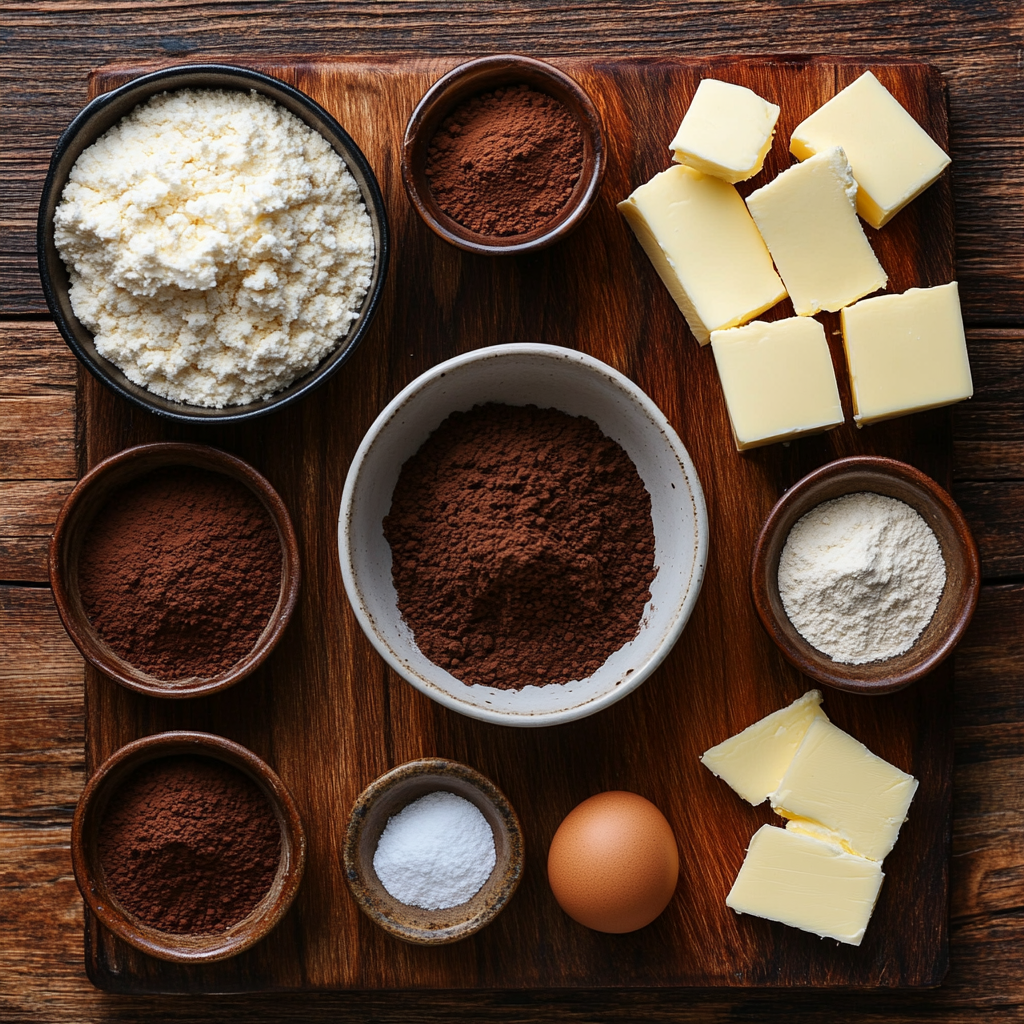 Tiramisu Cookies ingredients