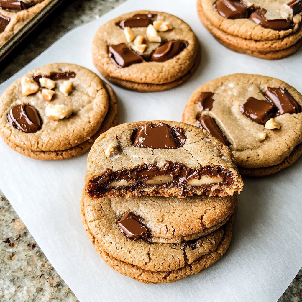 Twix-Style Cookies