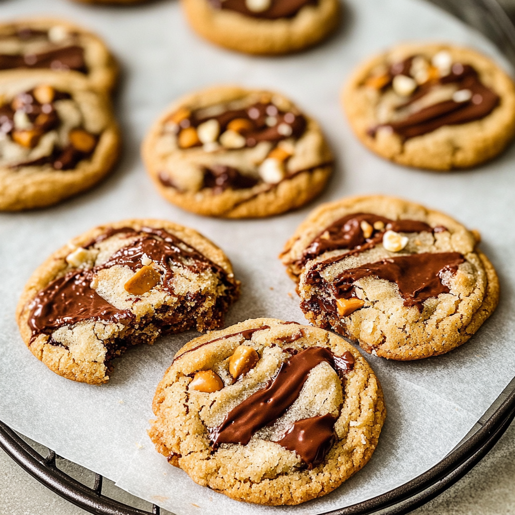 Twix-Style Cookies