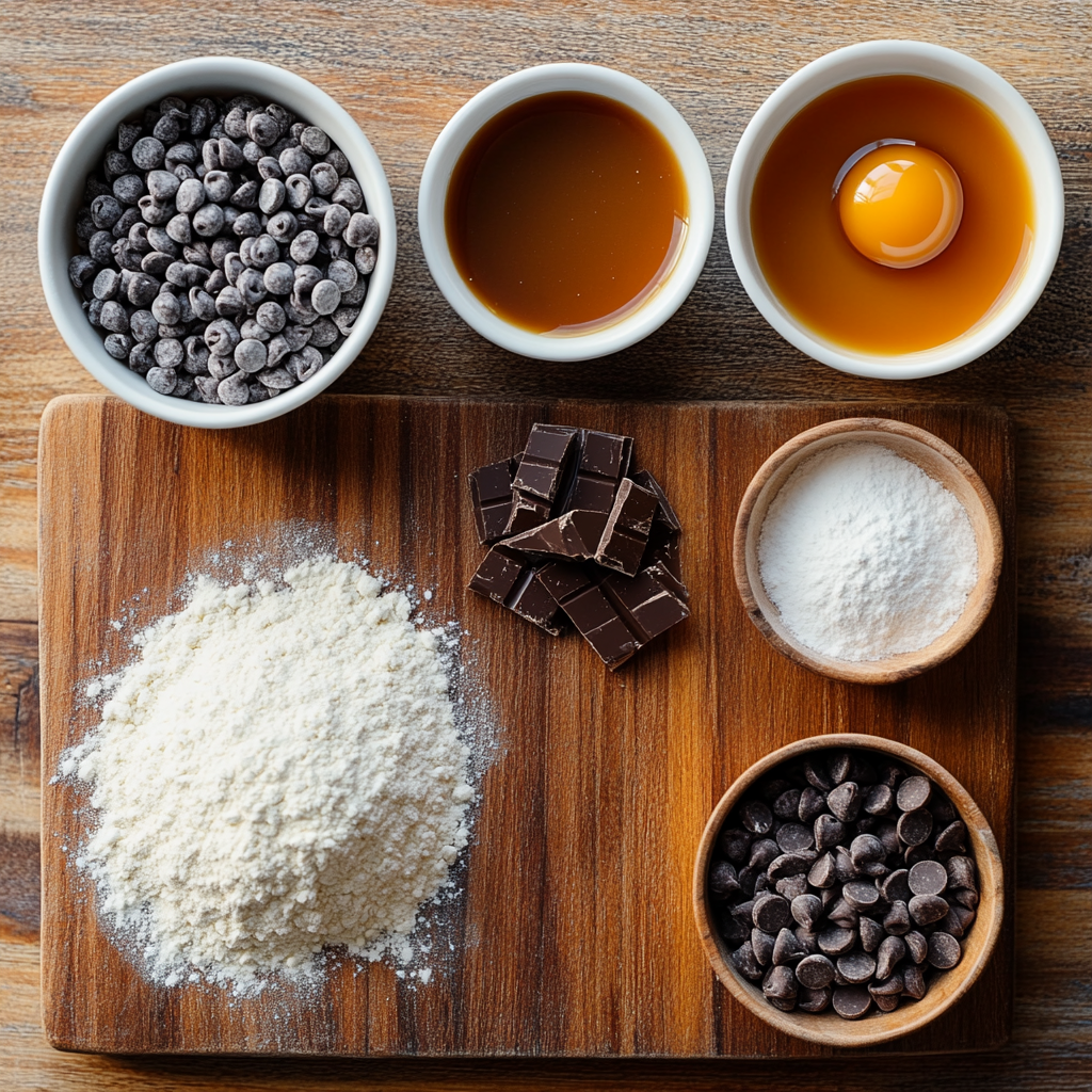Twix-Style Cookies ingredients
