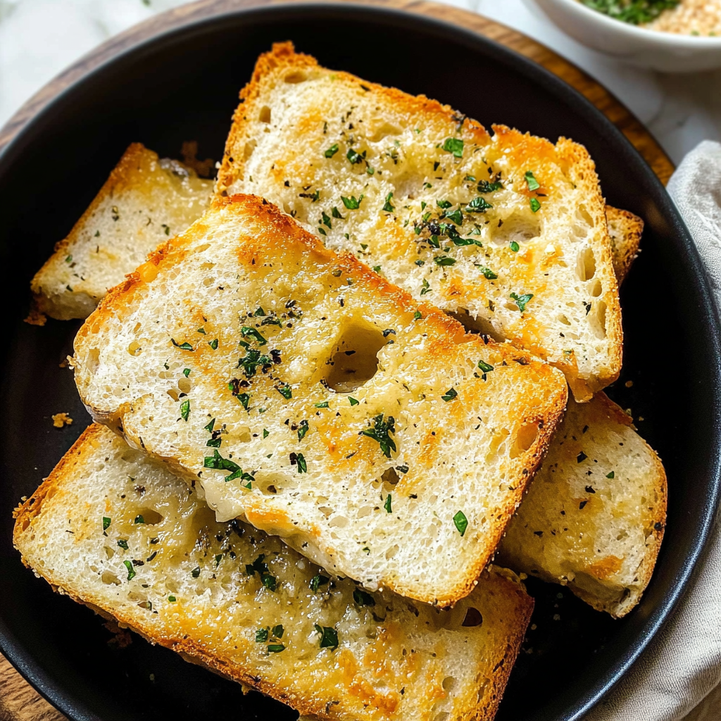 Air Fryer Garlic Bread
