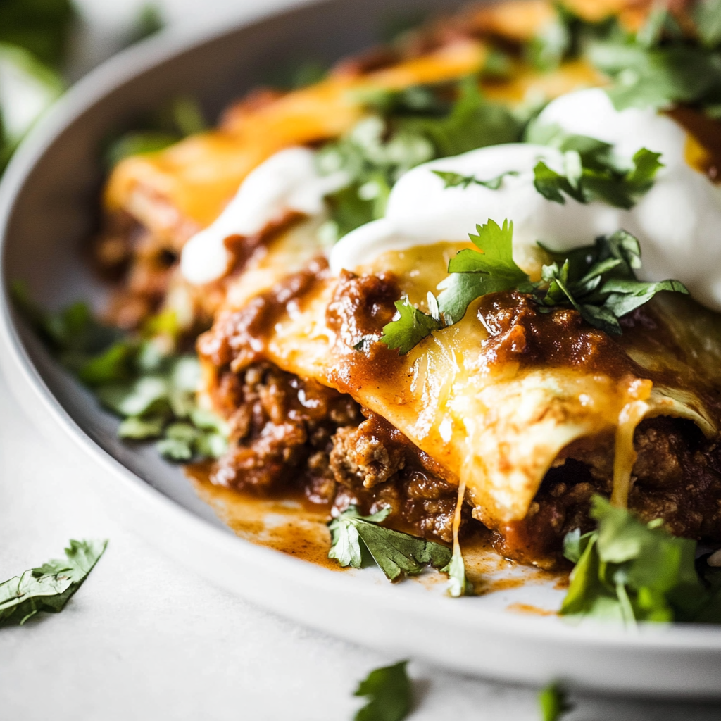 Beef Enchiladas