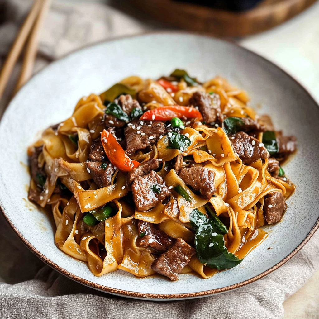 Beef Noodle Stir Fry