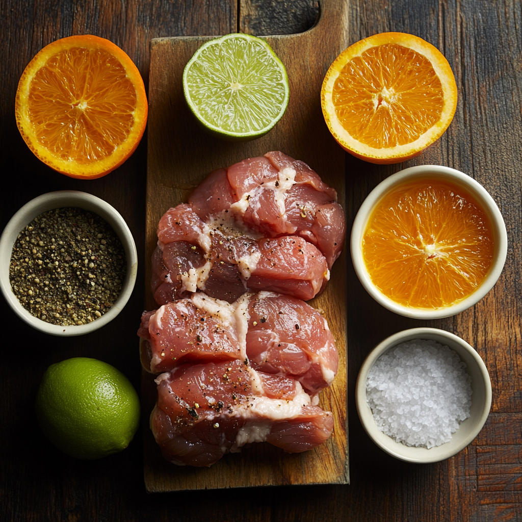 Carnitas ingredients