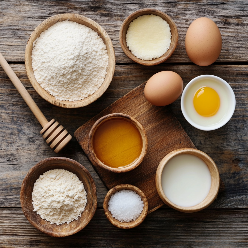 Coconut Flour Pancakes ingredients