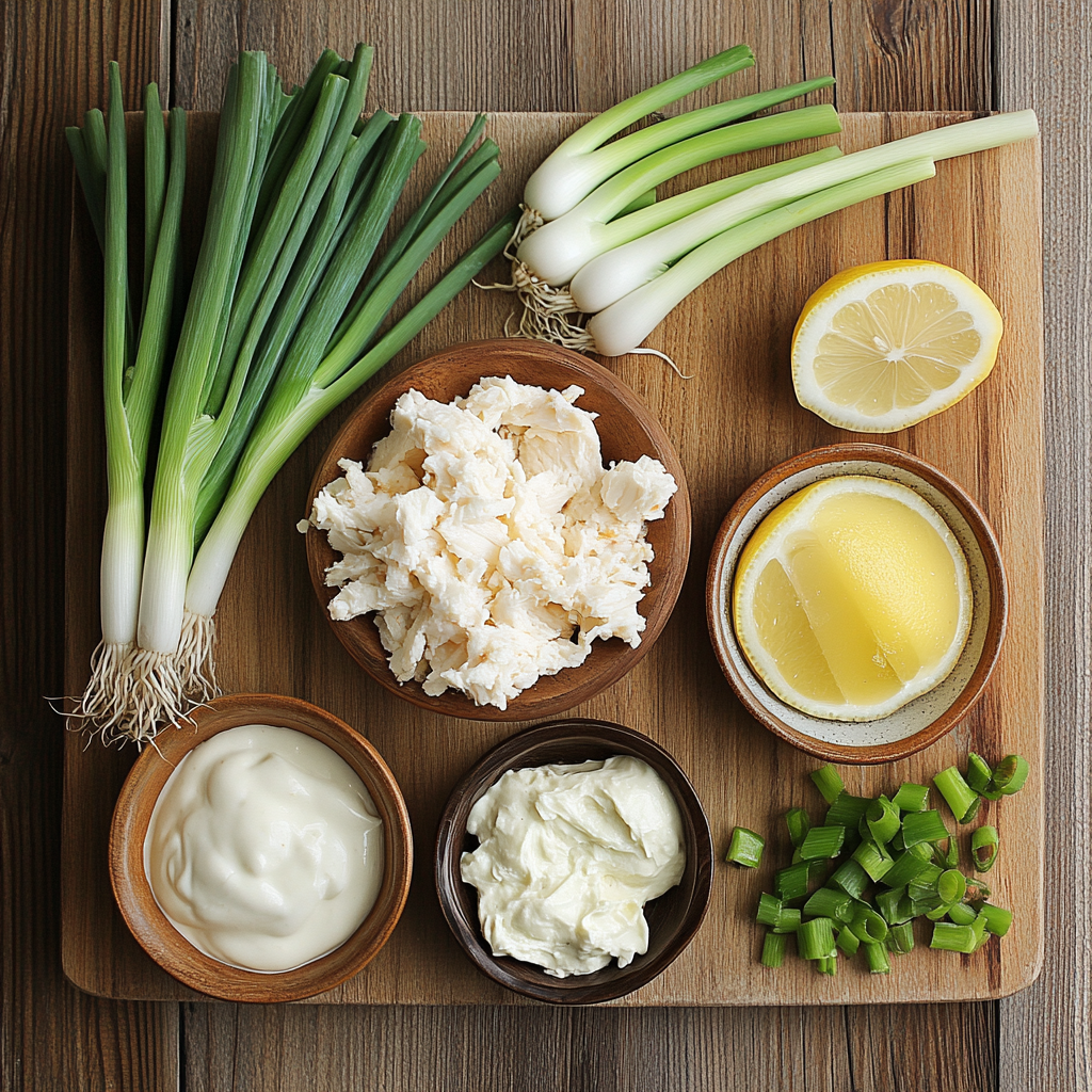 Cold Crab Dip ingredients