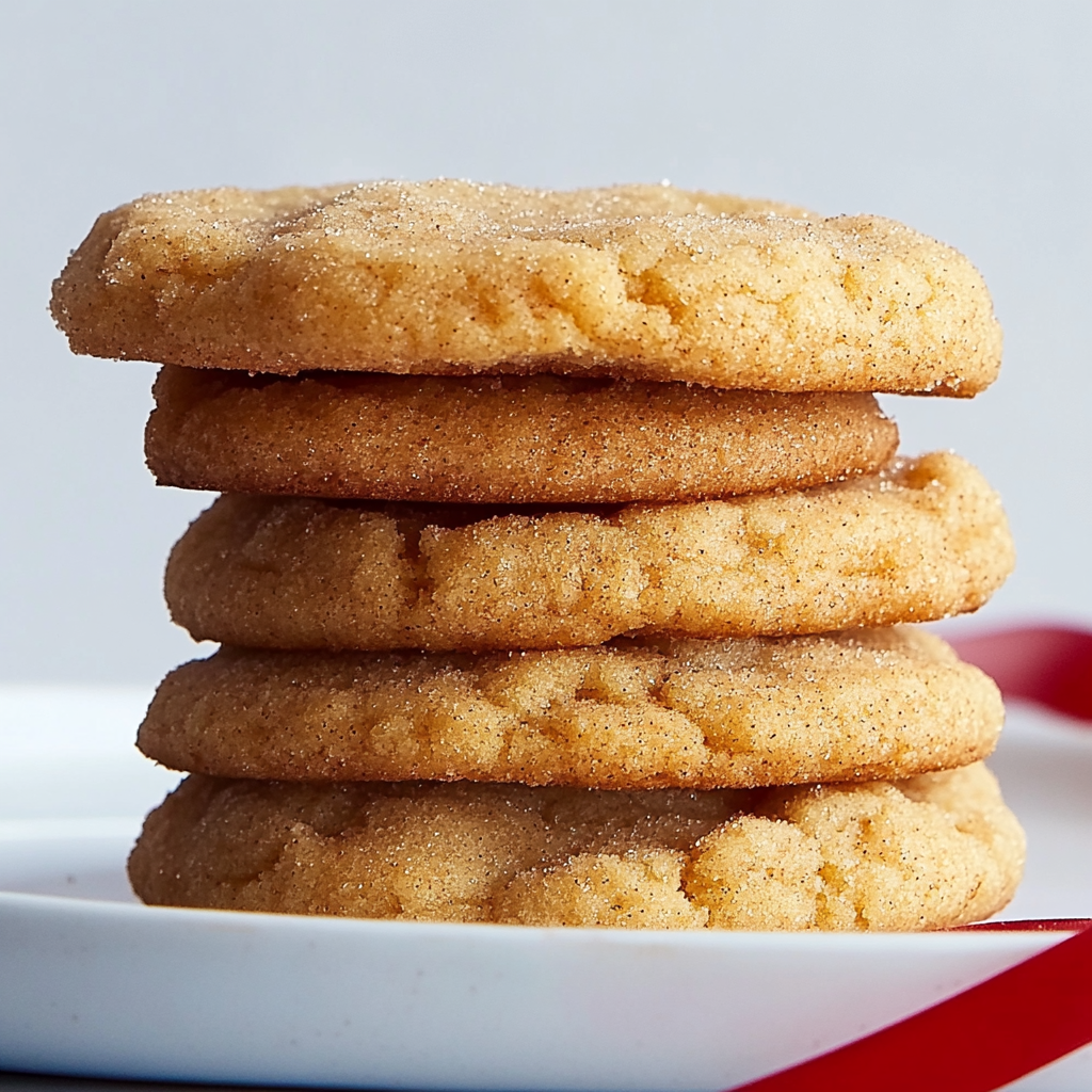 Eggnog Snickerdoodles
