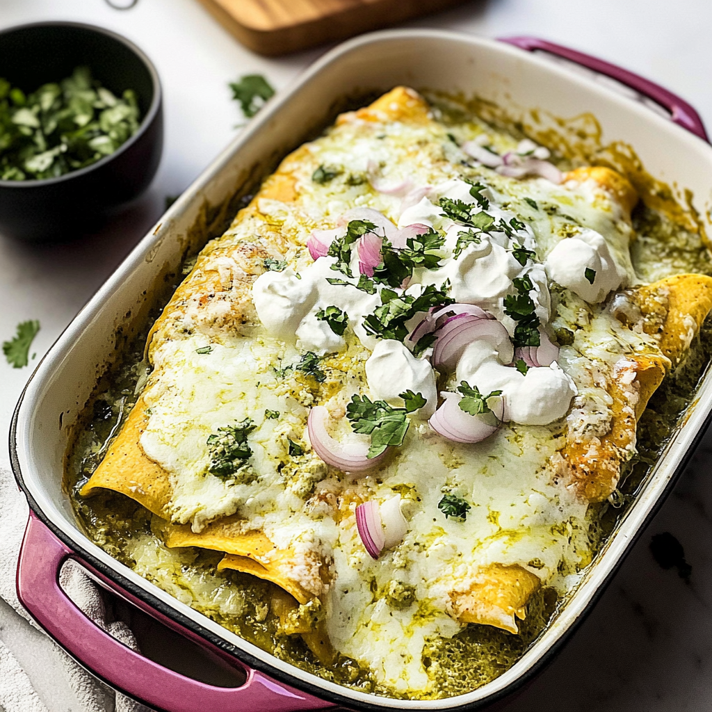 Enchiladas Verdes