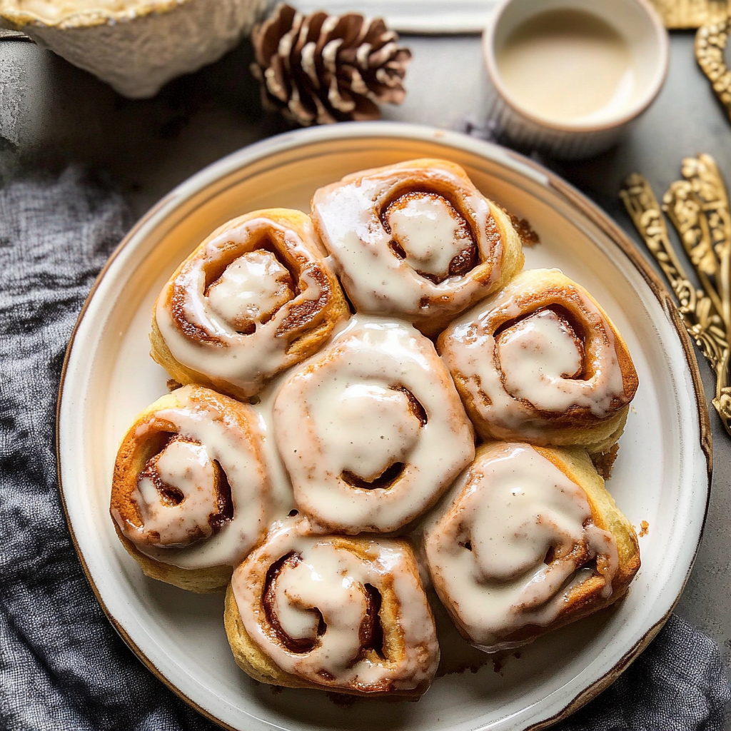 Gingerbread Cinnamon Rolls