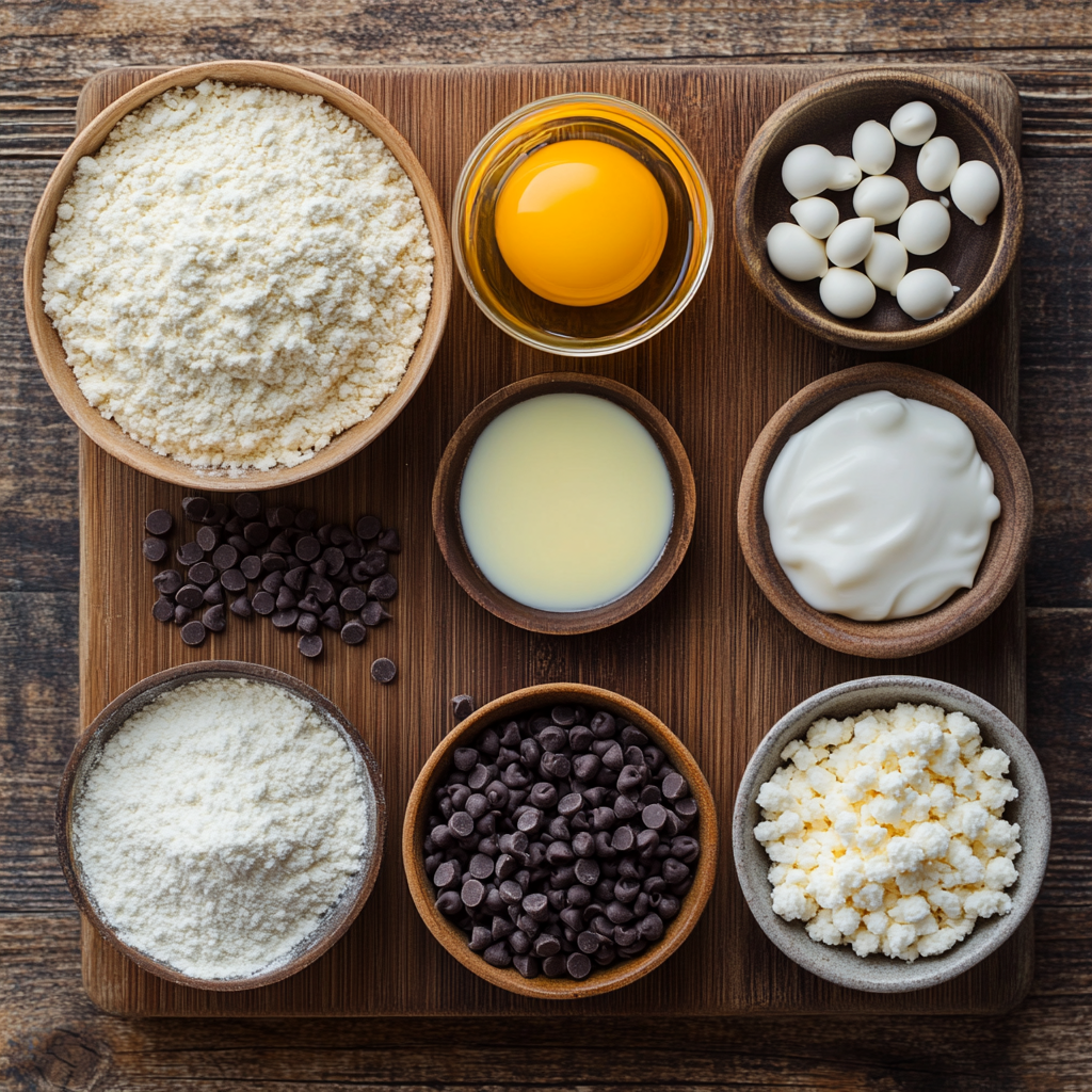 How to Make Cannoli ingredients