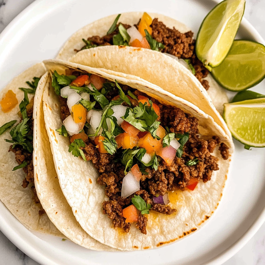 Mexican Ground Beef Tacos